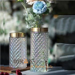 Pob zeb diamond zoo li lub iav vase