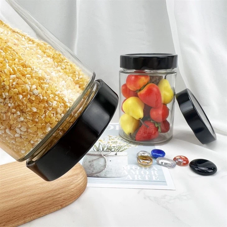 Clear Food Storage Jars